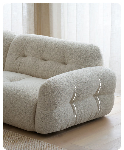 French Cream Style Sofa Modern Simple Living Room Comfortable Trendy Sofas Romantic High Quality Luxury Divano Home Furniture