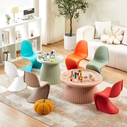 Sleek Ghost Chair with Clear Acrylic Backrest for Modern Living Room Decor Contemporary Living Room Relaxing Dining Chair