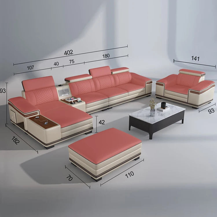 #For Living Room Sofa Sectional Sofa Living Room Furniture Contemporary Modular Sectional  Leather Sofa Couch*