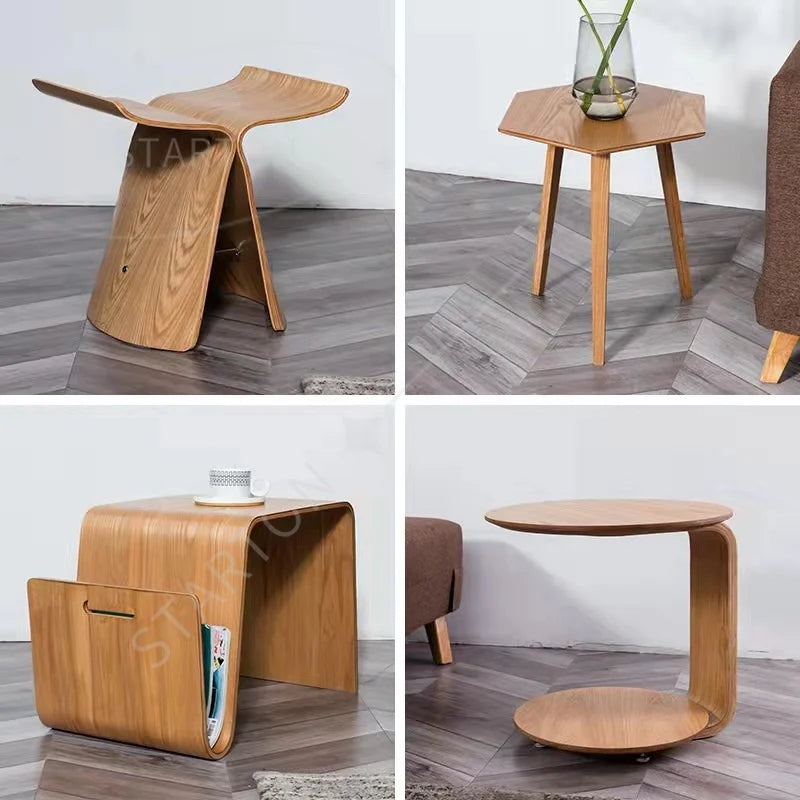 Modern Living Room Furniture Wooden Eric Pfeiffer Scando Tea Table Simple Plywood Coffee Table