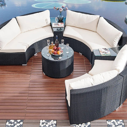 Garden Sets Outdoor Furniture Lounge Corner Outdoor Furniture Outside Garden Furniture Aluminium Pool Sofa
