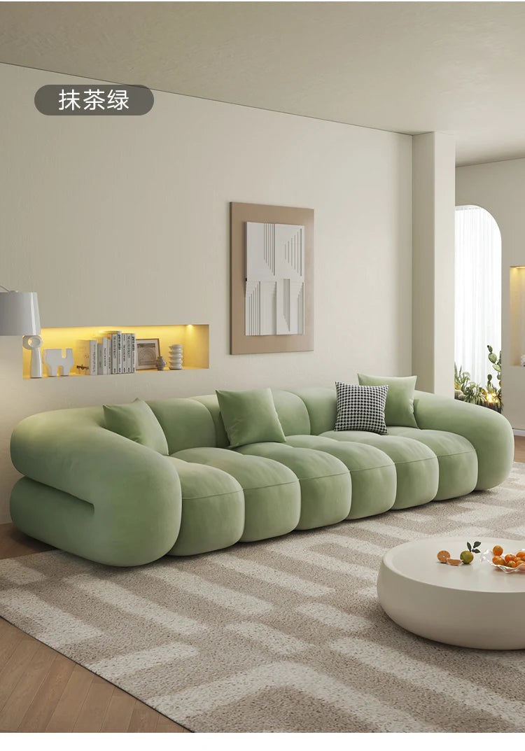 Designer Luxury Living Room Sofas House Nordic Family Elegant Relaxing Sofa Economic Apartment Minimalist Divano Hotel Furniture