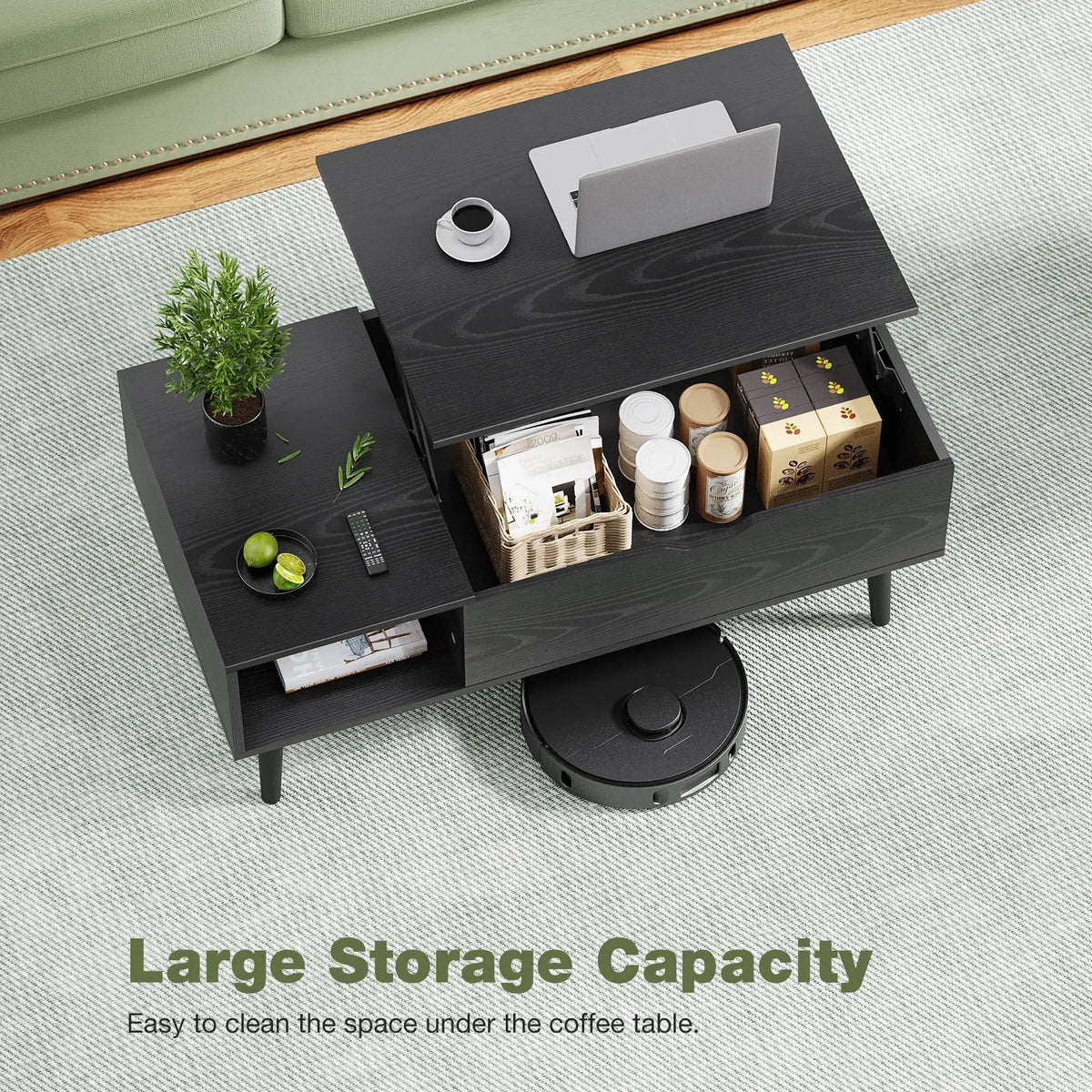 JHK Lift Top Coffee Tables For Living Room 39.37