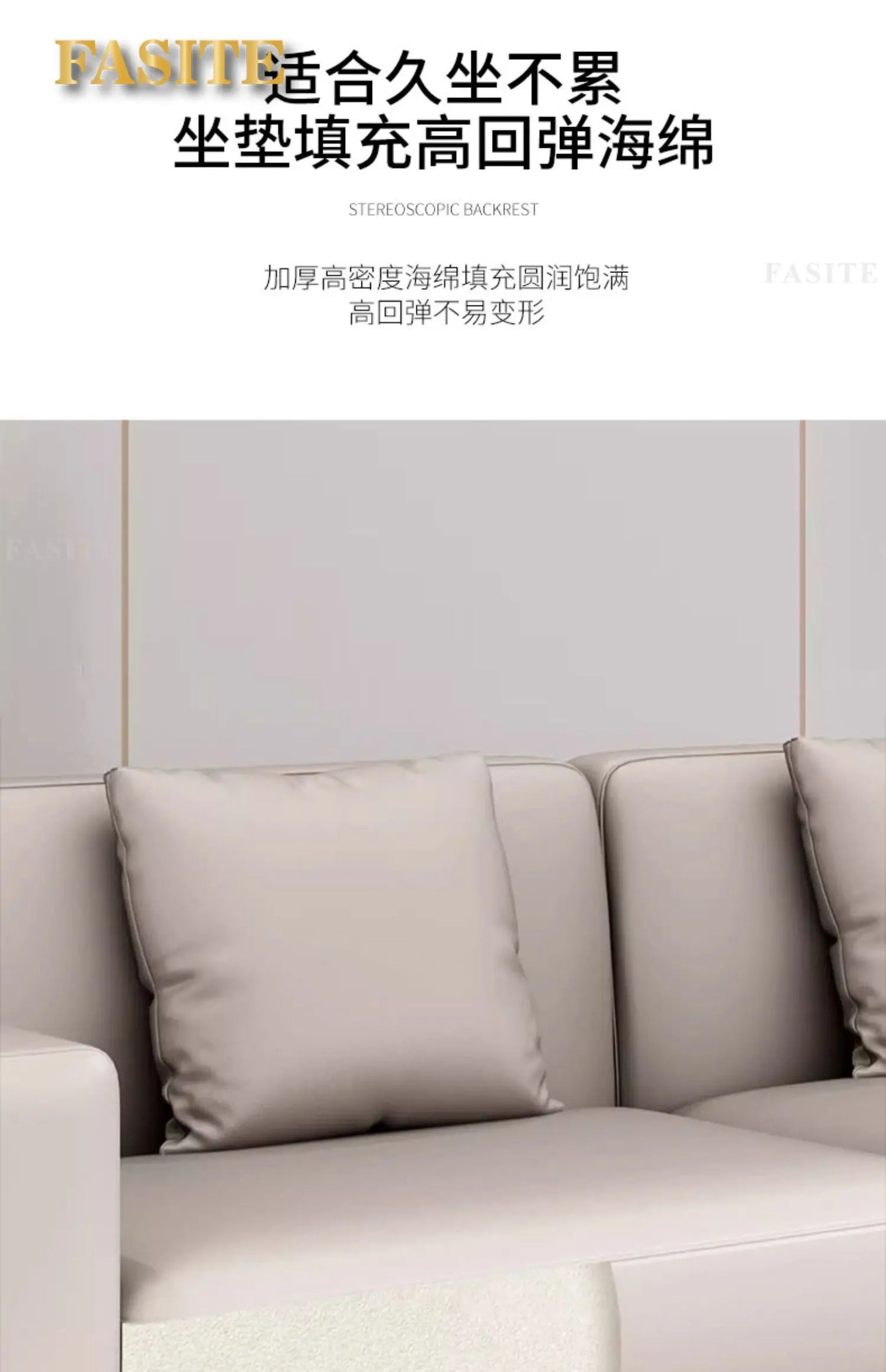 Office sofa, business reception meeting room, simple and modern office sofa, coffee table combination for rest