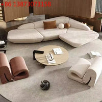 Premium ins style home nail salon rest area beauty salon sofa light luxury office home Nordic style sofa
