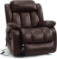 Dual Motor Power Lift Recliner Chair for Elderly, Infinite Position Lay Flat Lift Chair with Massage and Heat, USB Ports