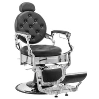 Heavy Duty Vintage Recline Barber Chair Hydraulic with Headrest,Supports up to 700lbs & 360°Rotatable,Professional Salon Beauty