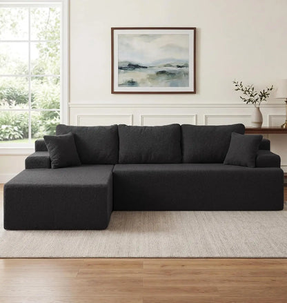 Modular Sectional Sofa Couches L-Shape Couch 3 Seat Modular Sofa Memory Foam Sectional Couches for Living Room,, Customized
