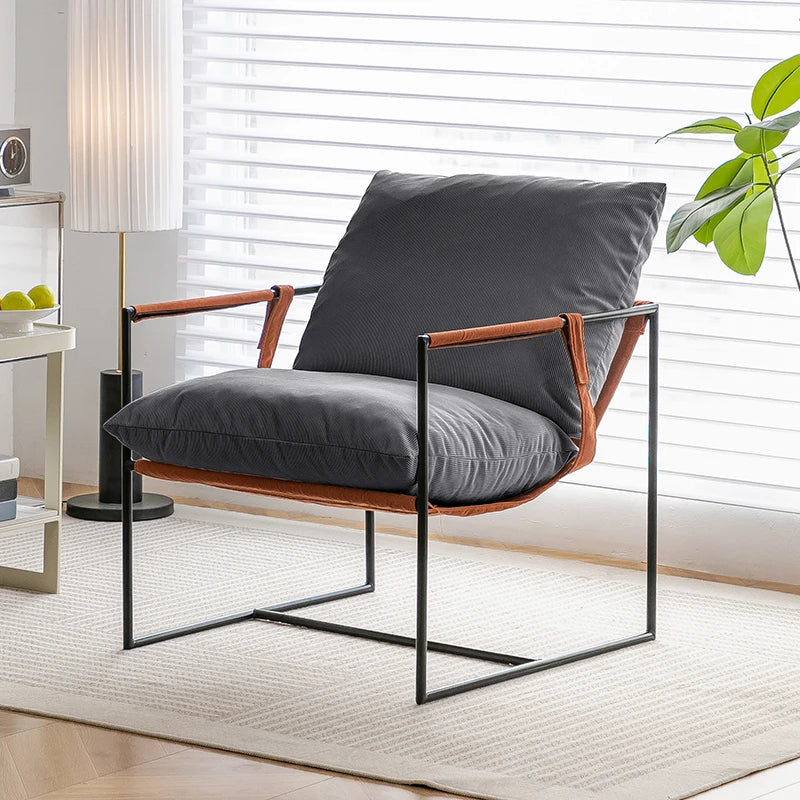 Relax Nordic Dressing Reading Chair Comfortable Lounge Deck Minimalist Designers Chair Single Fauteuil Relaxant Home Furniture