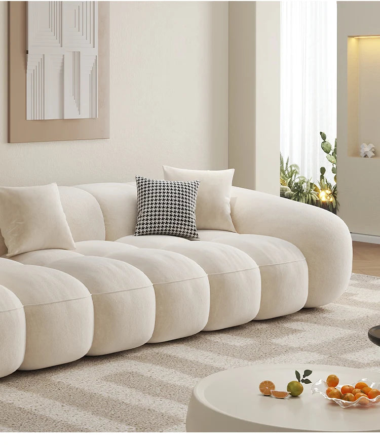 Designer Luxury Living Room Sofas House Nordic Family Elegant Relaxing Sofa Economic Apartment Minimalist Divano Hotel Furniture