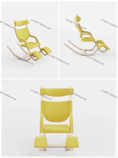 Gravity Balance Chair Gravity Balans Zero Gravity Suspension Multifunctional Leisure Single Sofa Kneeling Posture Correction