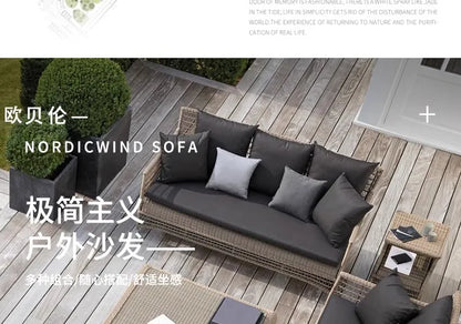 Living Room Chairs Outdoor Sofas Homestay Minimalist Design Balcony Garden Sofas Accent Modern Furniture Gartenstuhl Lshysf