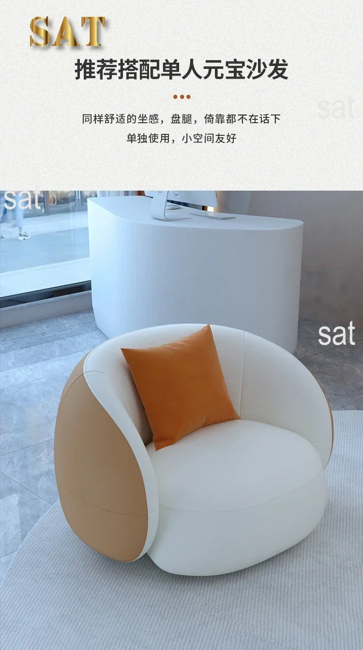FAFAFA  A-FAFA Lounge Corner Sofa Luxury Modern Sleeper Floor Cloud Designer Sofa Living Room Lazy Modular Home Furniture  SHUN