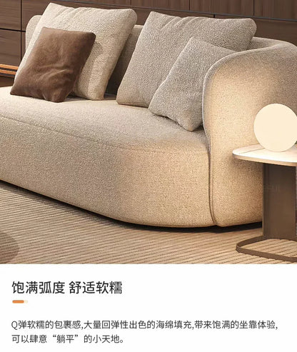 M78 Minimalist sofa large apartment living room special-shaped corner fabric, modular combination sofa