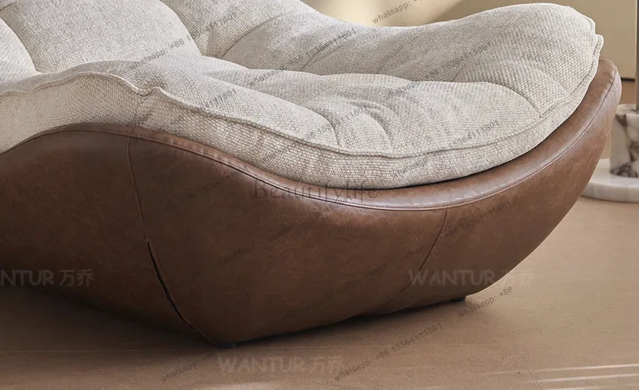 minimalist light luxury Nordic sofa chair simple leisure lazy sofa chair