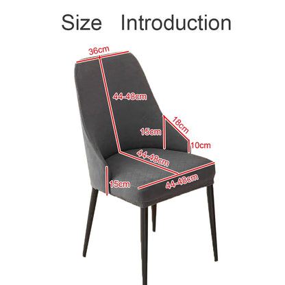 New Type Curved Armchair Cover Short Supported High Shaped Chair Cover Dining Chair Cover Stool Cover Universal Type