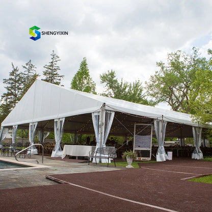 Luxury White Big Large Marquee Tipi Tents 100 150 200 300 500 People Outdoor Party Wedding Tent