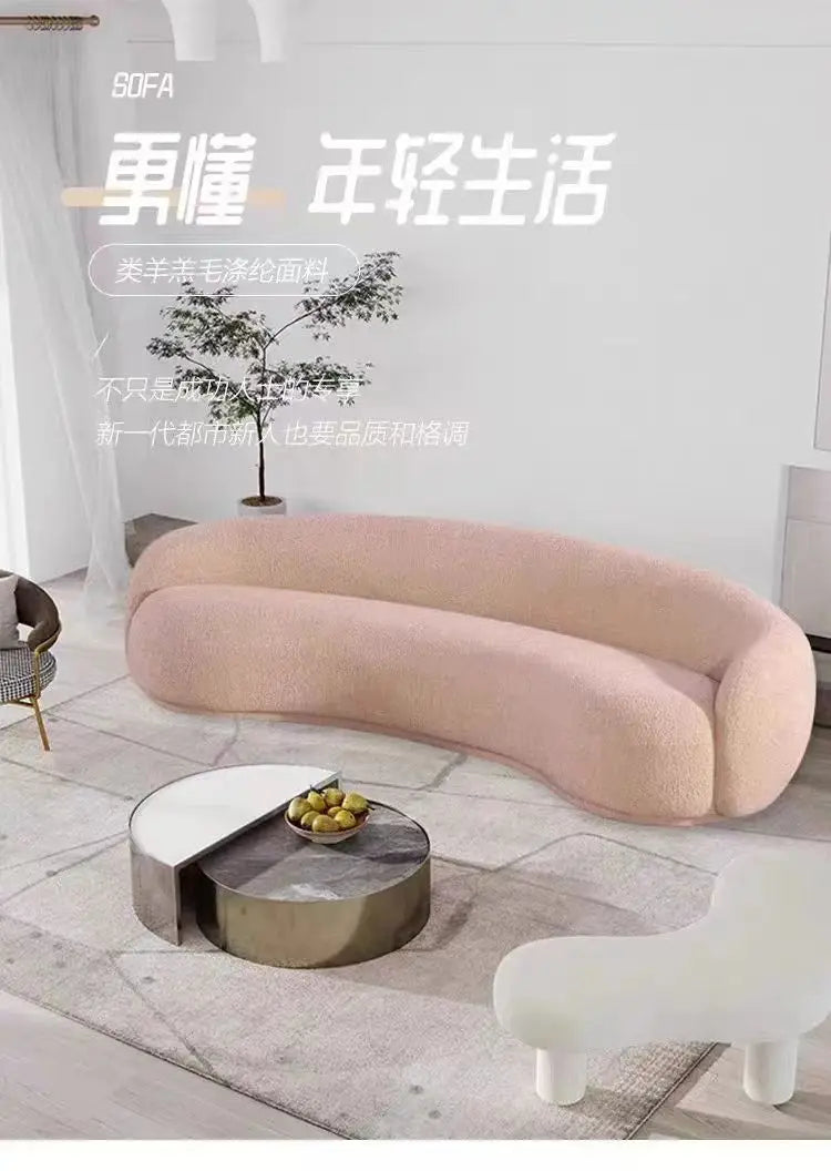Modern Lazy Living Room Sofas Minimalist Luxury Corner Gaming Sofas Girls Elegant Muebles Para Habitacion House Accessories