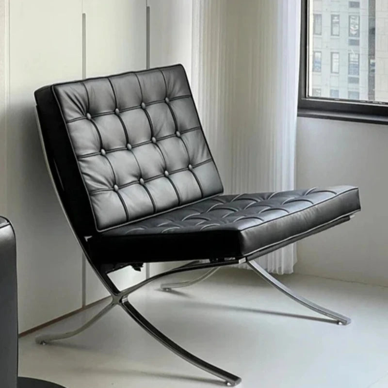 Nordic Luxury Living Room Chairs Armchair Makeup Floor Living Room Chairs Leather Designer Cadeiras De Sala De Estar Furniture