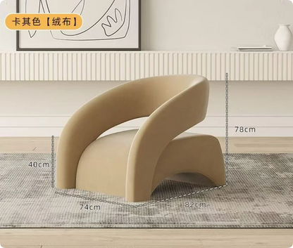 Stretch Lazy Balcony Sofa Chair Nordic Single Lounge Design Sofa Chair Relax Floor Cadeiras De Sala De Estar Home Furniture