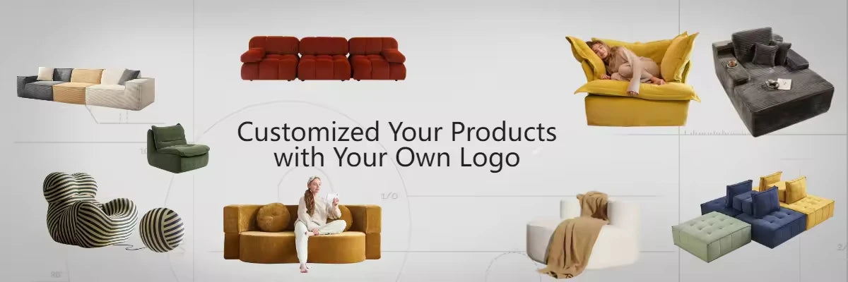 Modern home furniture leather L-shaped combination corner sofa set