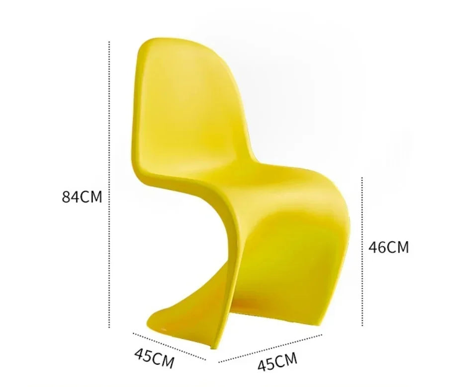 Sleek Ghost Chair with Clear Acrylic Backrest for Modern Living Room Decor Contemporary Living Room Relaxing Dining Chair
