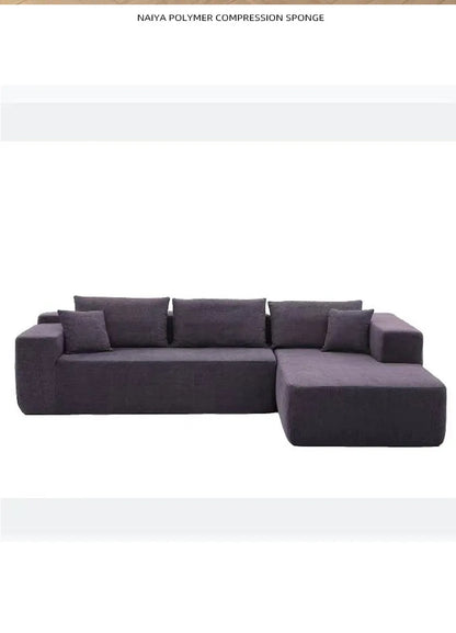 Vacuum Compression Roll Sofa Compression Sofa Full Sponge No Skeleton Small Apartment Sofa