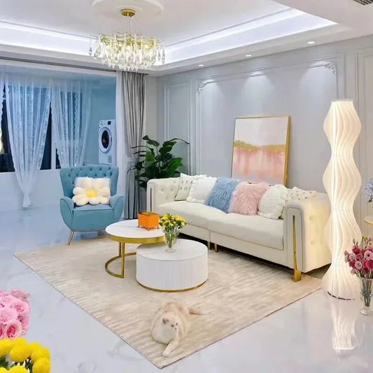 Simple Modern Soft Sofa Chair Living Room Fancy Designer Lounge Sofa House Loveseat Woonkamer Banken Apartment Furniture sofá