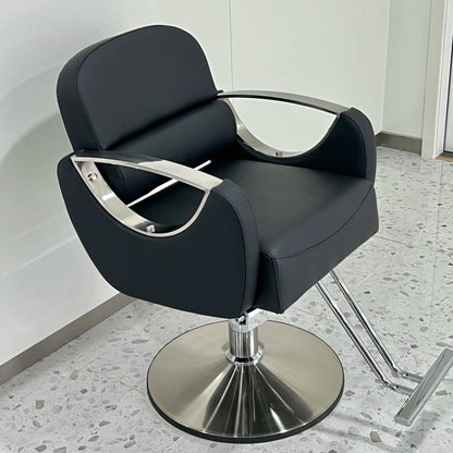 Shop Modern Barber Chair Design Nordic Luxury Chic Barber Chair Slim Style Krzesło Fryzjerskie Salon Furniture