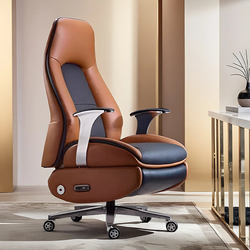 Modern Wheels Office Chair Nordic Floor Comfy Rolling Design Gaming Chairs Ergonomic Relaxing Sillas De Oficina Home Furniture