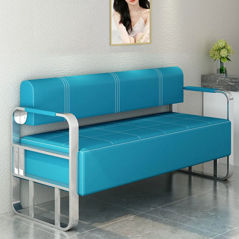 New Barber shop sofa chair reception room sitting area long sofa chair thickened equal sofa