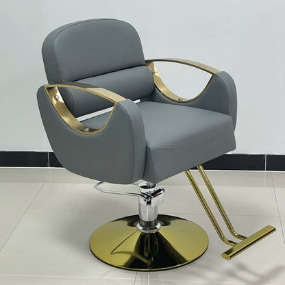 Shop Modern Barber Chair Design Nordic Luxury Chic Barber Chair Slim Style Krzesło Fryzjerskie Salon Furniture