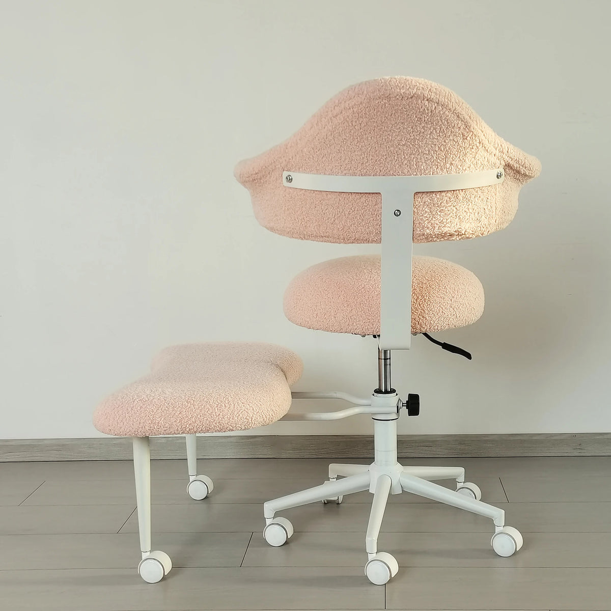 Cross Legged Chair - Meditation Chair With Wheels  ADHD Chair Height Adjustable Seat  Adjustable Footstool