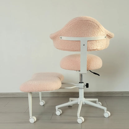Cross Legged Chair - Meditation Chair With Wheels  ADHD Chair Height Adjustable Seat  Adjustable Footstool