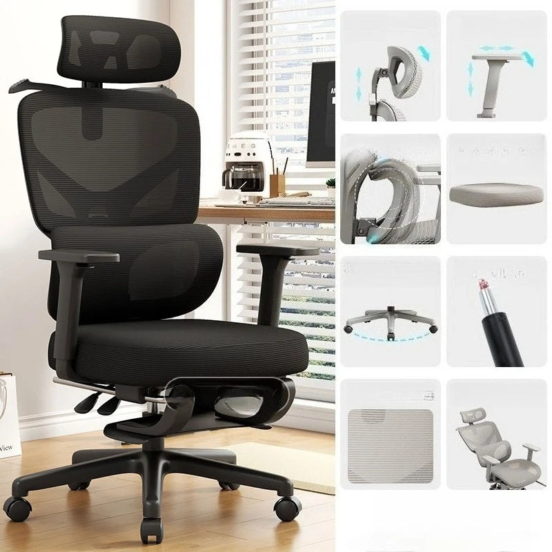 Computer Gaming Chair Ergonomic Chair Adjustable Rotatable Lumbar Support Sedentary Not Tired Silla Gamer Office Furniture