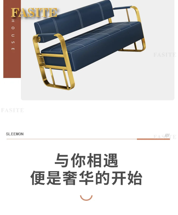 Professional Barber Chairs Minimalist Luxury Reception Beauty Barber Accessories Hair Stylist Sofa  Furniture