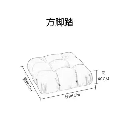 Living Room Furniture Sectional Boucle Sofa Couch Recliner Modern Mario Bellini Sofa Set modular sofa