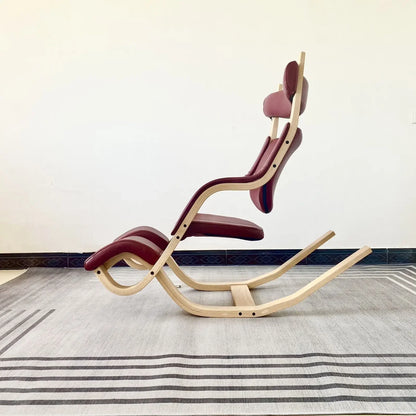 Gravity balance chair, European new living room bedroom multi-functional single sofa chair