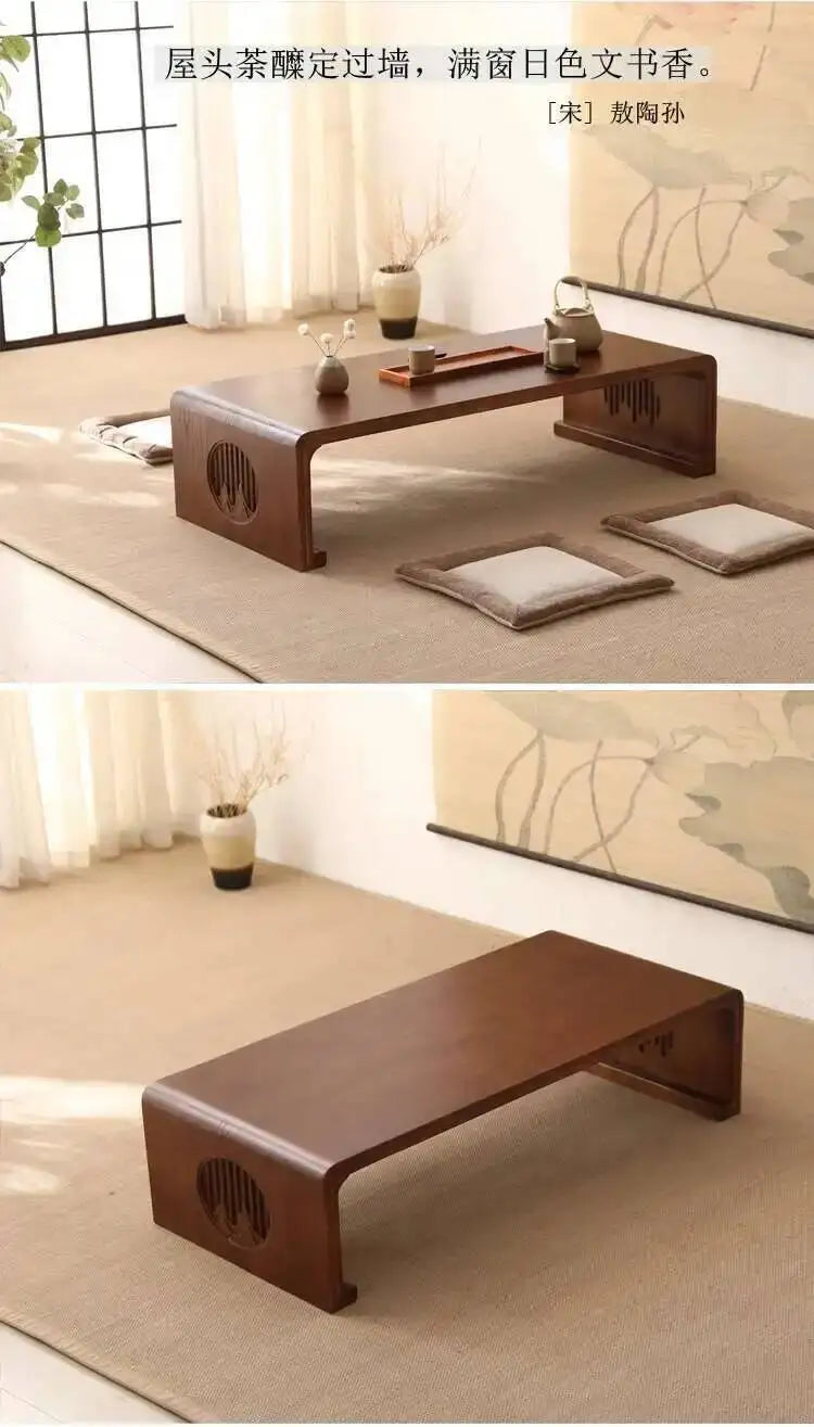 Japanese Floor Coffee Table Wood Entryways Vanity Sideboards Table Storage Couch Mesa De Centro Salon Livingroom Furniture Sets