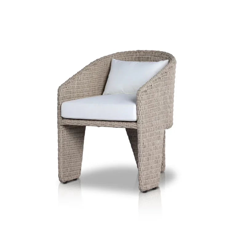 Outdoor Outdoor Terrace Villa High-grade Dining Chair Creative Rattan Chair Outdoor Rattan Chair