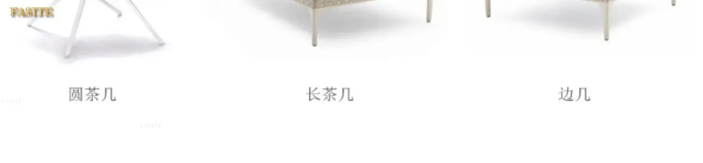 Rattan Sofa Nordic Villa Area Courtyard Outdoor Sofa Furniture Model Room Outdoor Soft Decoration Bed Recliner Waterproof