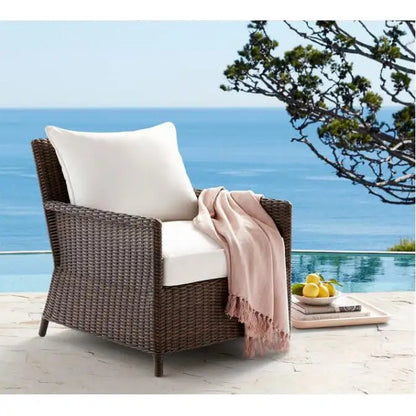 Waterproof Outdoor Rattan Wicker Single Sofa Chair