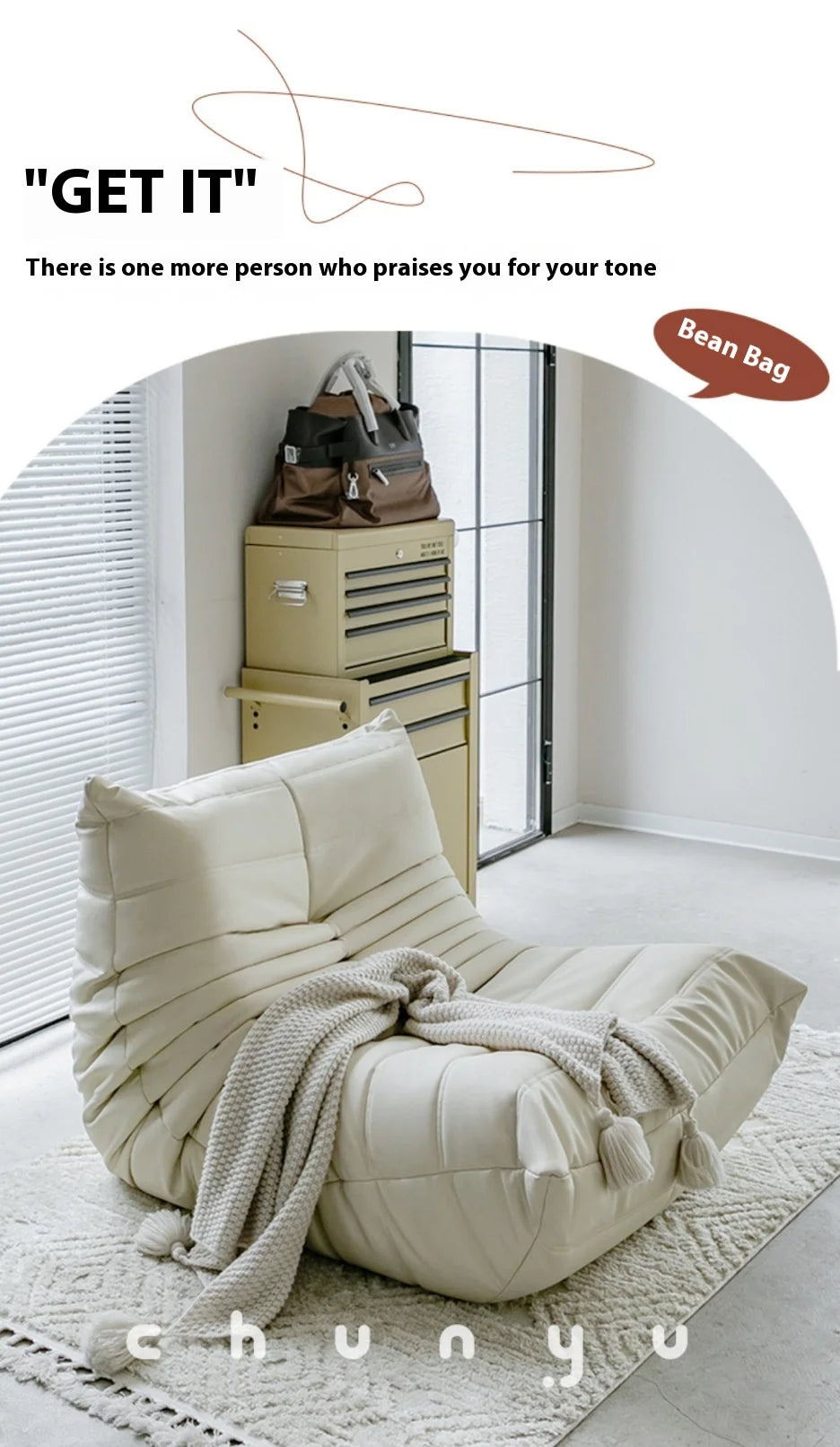 Bean bag chair for adults fireside chair giant comfy lazy sofa chair soft premium memory foam lounger oversized beanbag chair