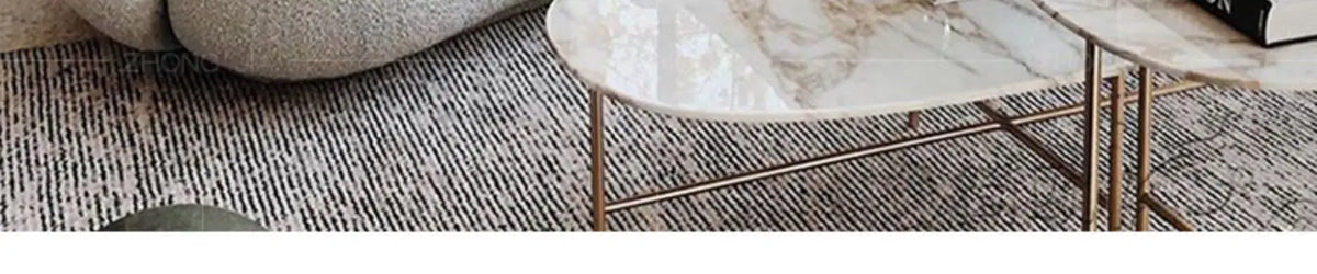 Nordic Curved Sofa Quiet Wind Living Room Fabric Craft Cashew Sofa