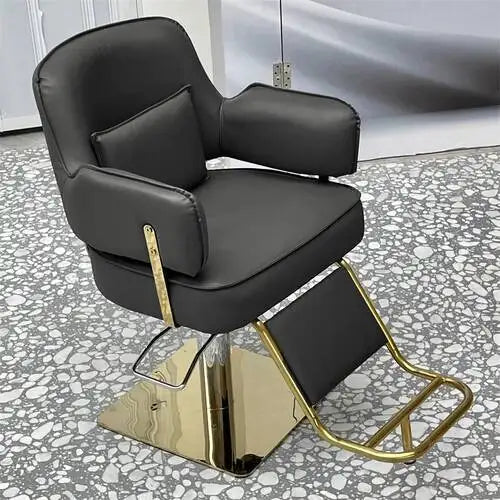 Workshop Tattoo Barber Chair Cosmetic Nail Trolley Workshop Luxury Adjustable Barber Chair Stool Silla De Barbero Home Furniture