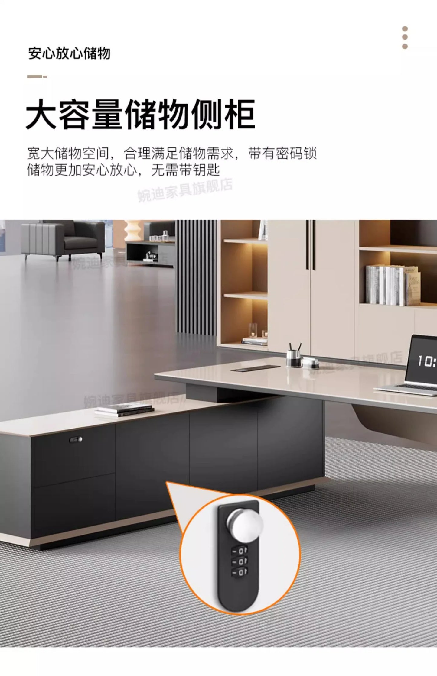 Factory Promotion Computer Desks Work Creativity Creativity Conference Office Desk Reception Secretary  Desk  Unique Designer
