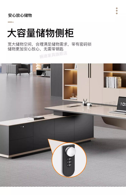Factory Promotion Computer Desks Work Creativity Creativity Conference Office Desk Reception Secretary  Desk  Unique Designer