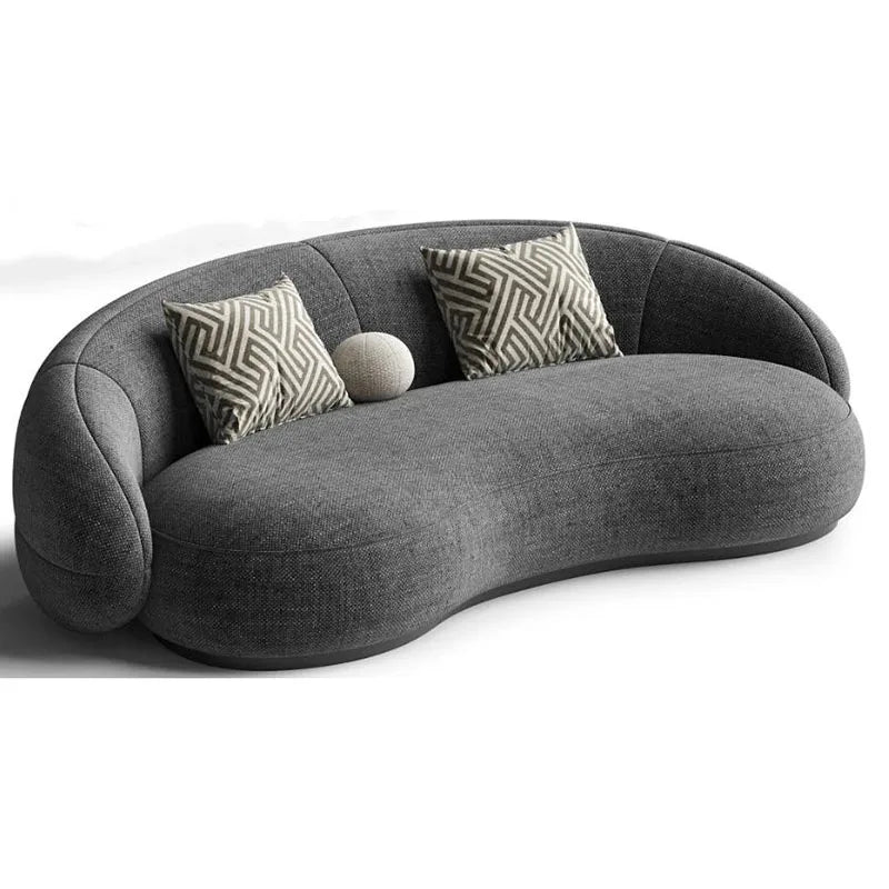 Nordic Luxury Living Room Sofa Minimalist Family Puff Comfortable Living Room Sofa Relaxing Couch Woonkamer Banken Furnitures