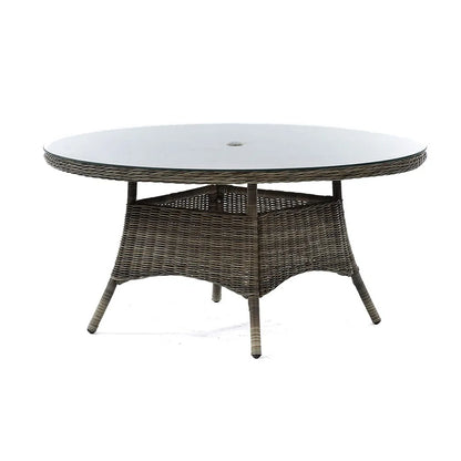 US Retro Outdoor Rattan Cafe Restaurant Table and Chair Combination Open-air Courtyard Garden Rattan Dining Table and Chairs