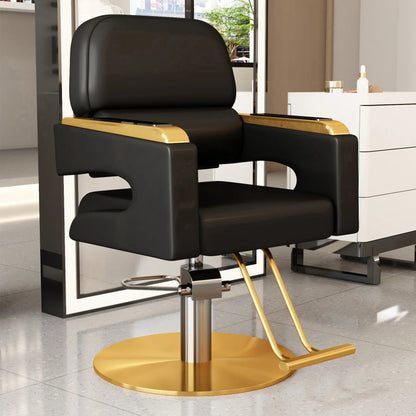 Creative Luxury Barber Chairs Modern Simple Style Minimalist Salon Chairs Space Saving Italian Friseurstuhl Salon Furniture